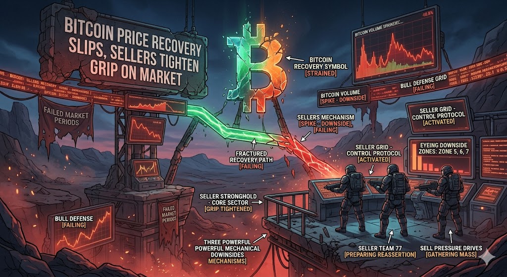 Восстановление цен на биткойны замедляется, продавцы ужесточают контроль над рынком