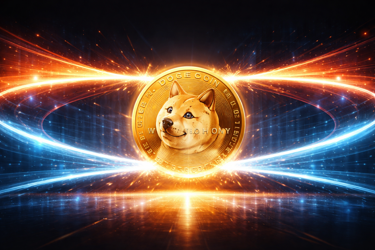Полосы Боллинджера Dogecoin ужесточаются: назревает большой шаг?