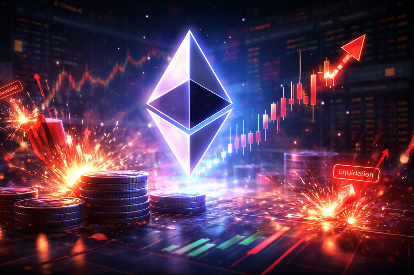 Шорты Ethereum накапливаются на Binance по мере роста риска сжатия