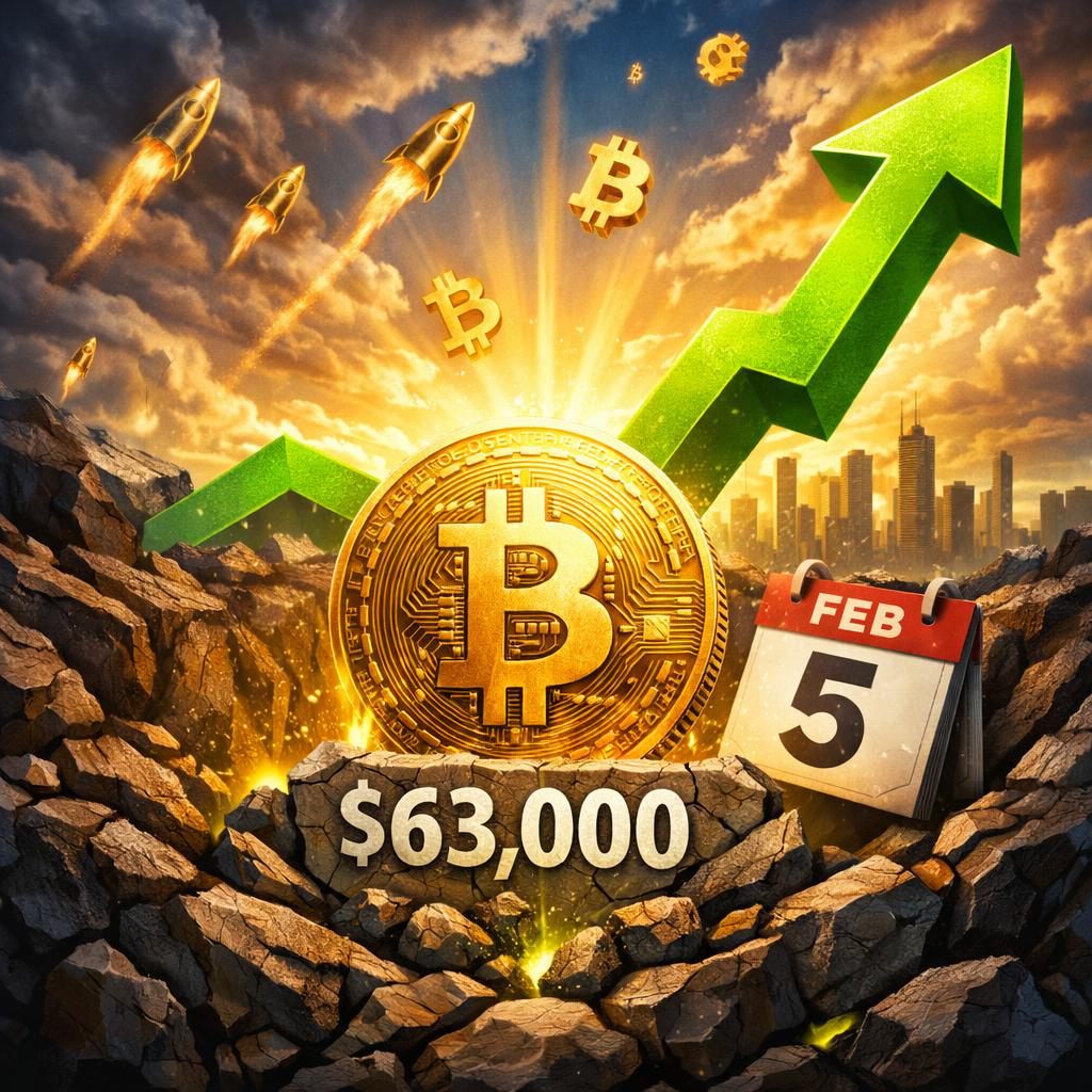 Биткойн-дно на уровне 63 000 долларов? Исследование оттенков серого отмечает 5 февраля как минимум этого цикла