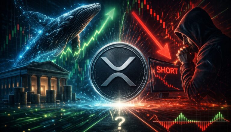 Реальные деньги покупают XRP. Трейдеры с кредитным плечом все еще продают его. Узнайте, что обычно происходит дальше