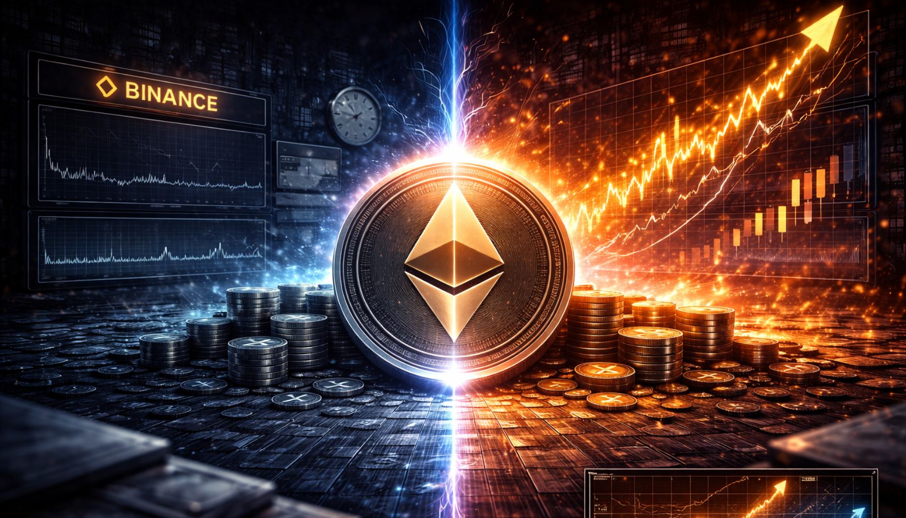 Торговля Ethereum на Binance затихла, узнайте, что произойдет, когда это изменится