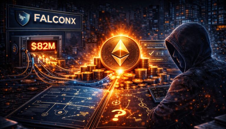82 миллиона долларов в Ethereum только что покинули FalconX: узнайте, кто за этим стоит